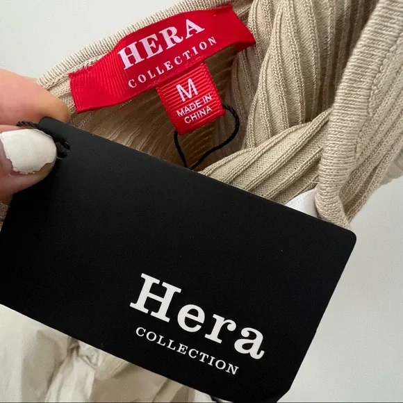 ShopLunaB Paradiso Dress Nude - Medium - Hera Cutout maxi - Picture 5 of 6